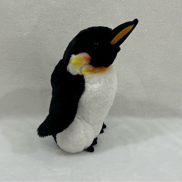 Wild Republic Emperor Penguin Stuffed Plush Zoo Animal Toy Cuddlekins 12'' - Picture 2 of 8
